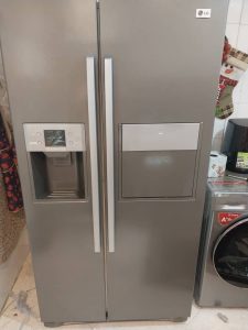 نمونه کار یخچال سای بای ساید نقاشی شده